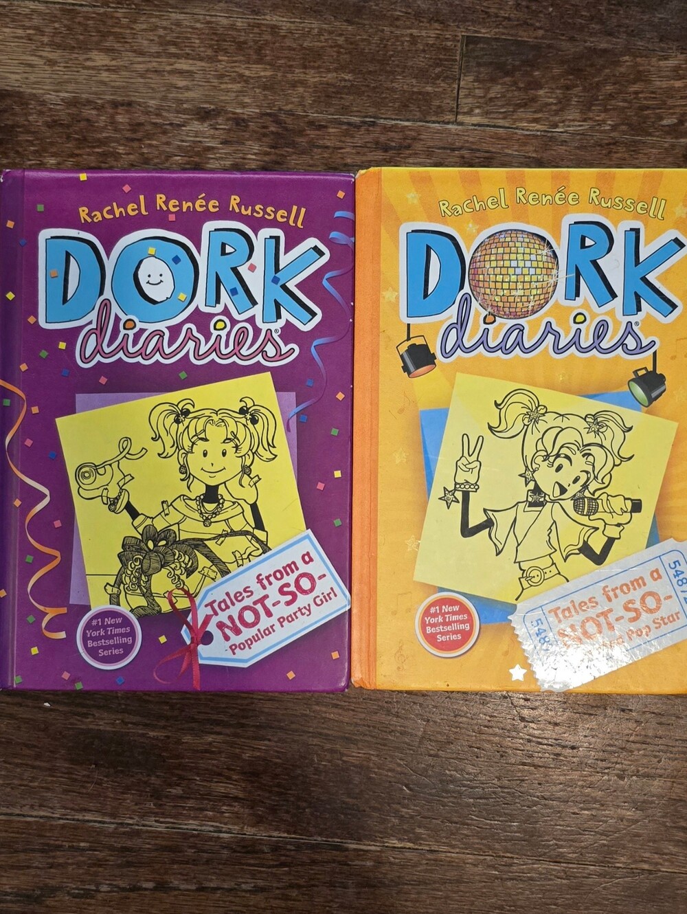 Dork Diaries Hardcover Books 2&3
